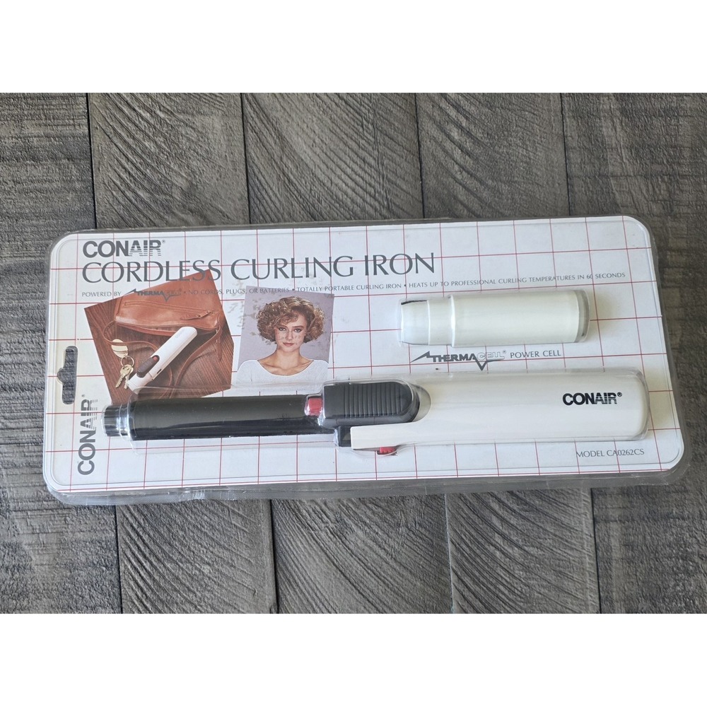 VINTAGE 1990 Conair Cordless Styling Brush With Therma Cell CA0265CS -NEW In Box